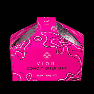 Viori Limited Edition conditioner in pink packaging 
